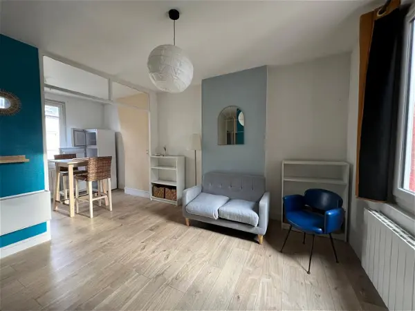 Location appartement 2 pièces - 35.21m² à Rouen (76000)