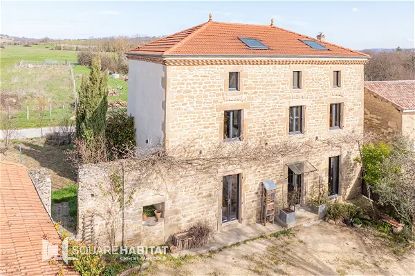 Maison à vendre - SAINT JEAN DE GALAURE, 8 pièces