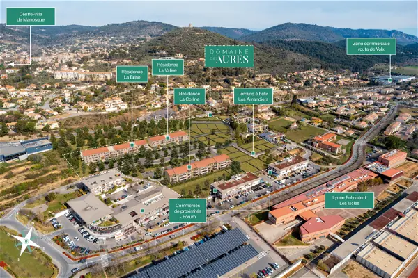 Manosque (04100): Biens neufs de 2 pièces à 4 pièces à partir de 172000 €
