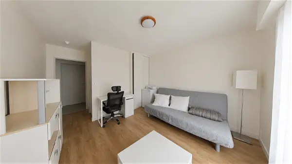Location appartement 1 pièce - 19.04m² à Joue les tours (37300)