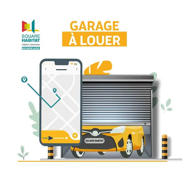 Stationnement à louer - Échirolles - 15 m²