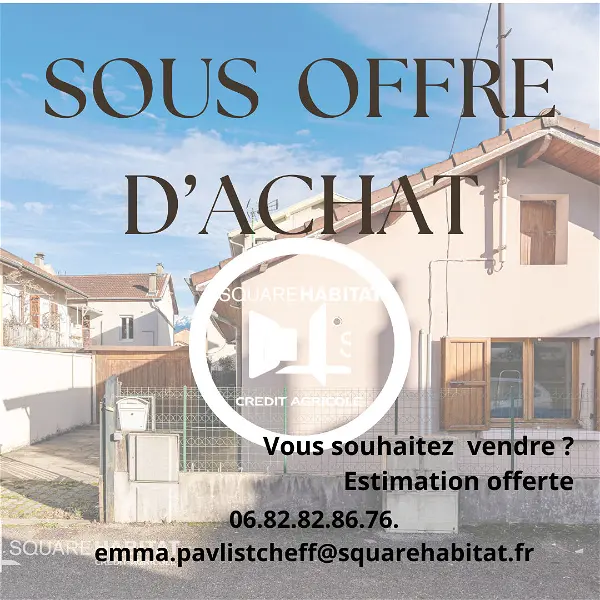 Achat maison 3 pièces - 57m² à Le pont de claix (38800)