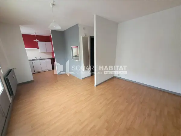 Location appartement - 21.56m² à Loos (59120)