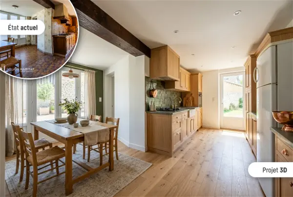 Maison à vendre - SAINT MARCEL, 5 pièces