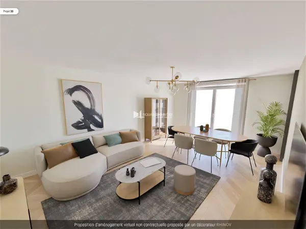 Appartement à vendre - NANTES, 3 pièces