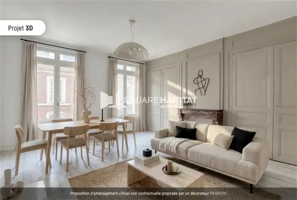 Achat appartement 2 pièces - 62.6m² à Elbeuf (76500)