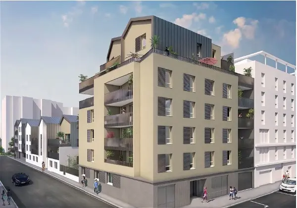 Appartement à louer - Villeurbanne, 3 pièces