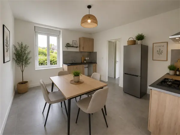 Location maison - 52.43m² à Caligny (61100)