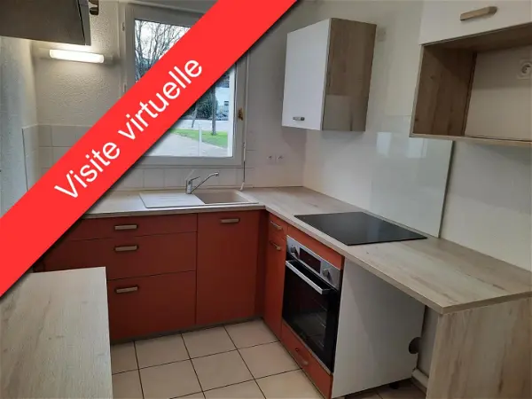 Appartement à louer - CHAMBRAY LES TOURS, 2 pièces