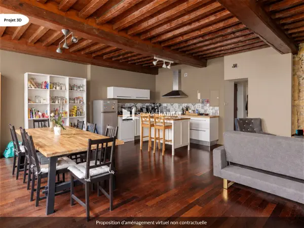Appartement à vendre - LYON, 2 pièces