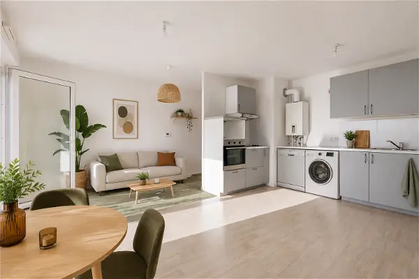 Appartement à vendre - LE GRAND QUEVILLY, 3 pièces