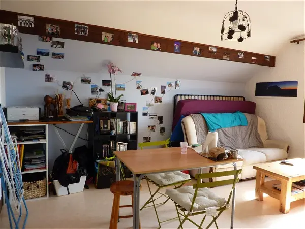 Appartement à louer - Vaulnaveys-le-Haut, 2 pièces
