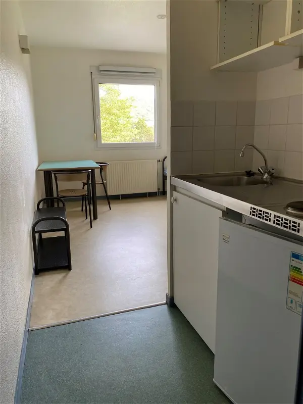 Location appartement 1 pièce - 20.71m² à Besancon (25000)