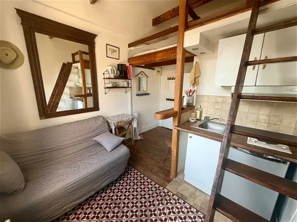 Appartement à vendre - TROUVILLE SUR MER, 2 pièces