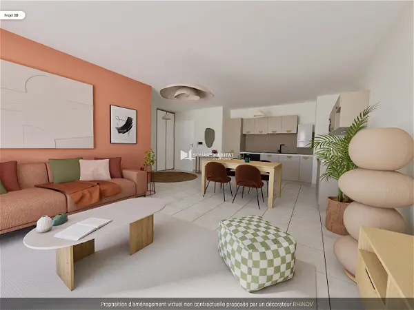 Appartement à vendre - LAUNAGUET, 3 pièces