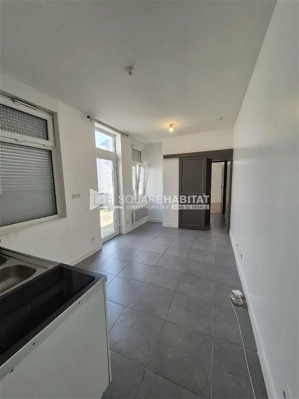 Appartement à louer - Tourcoing, 1 pièce