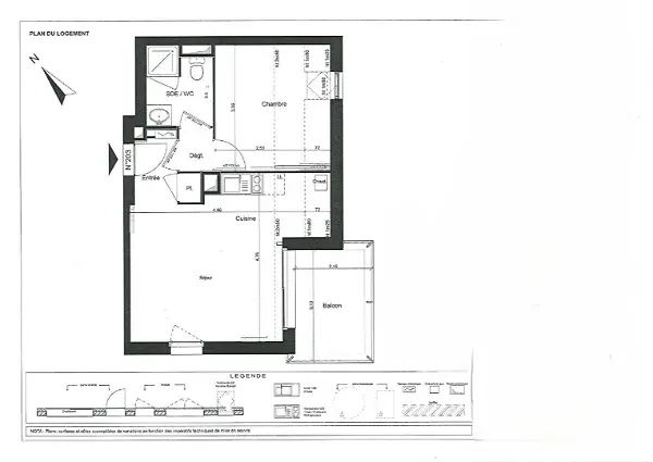 Appartement à vendre - CARQUEFOU, 2 pièces