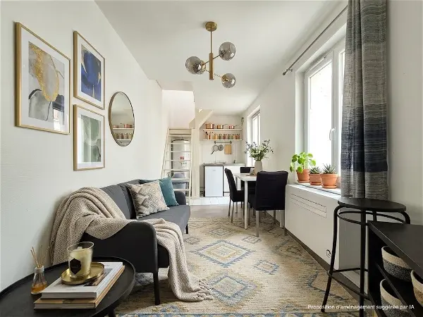 Appartement à vendre - LILLE, 2 pièces