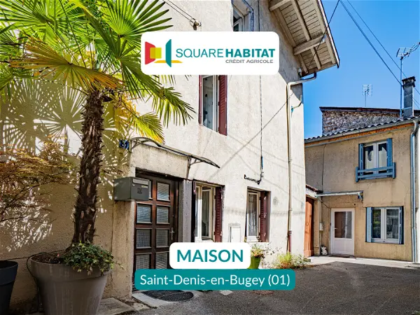 Maison à vendre - ST DENIS EN BUGEY, 4 pièces