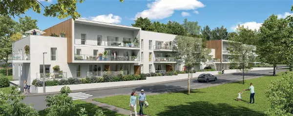 Appartement à louer - L HUISSERIE, 2 pièces