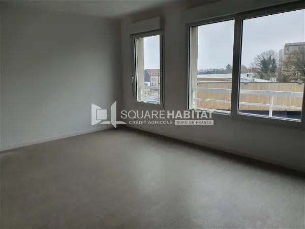Appartement à louer - Aulnoy-lez-Valenciennes, 1 pièce
