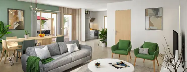 Appartement à vendre - TOURS, 4 pièces