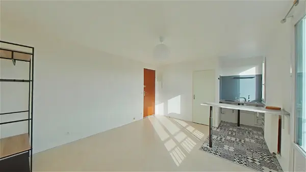 Location appartement 1 pièce - 24.75m² à Tours (37100)