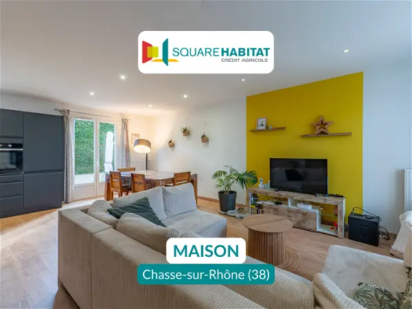 Maison à vendre - CHASSE SUR RHONE, 5 pièces