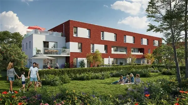 Appartement à louer - Quesnoy-sur-Deûle, 2 pièces