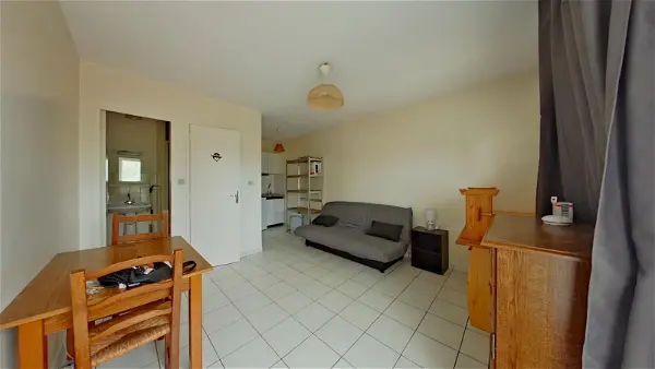 Location appartement 1 pièce - 18.85m² à Poitiers (86000)