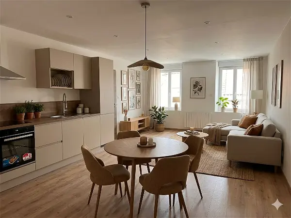 Appartement à vendre - PONTARLIER, 2 pièces