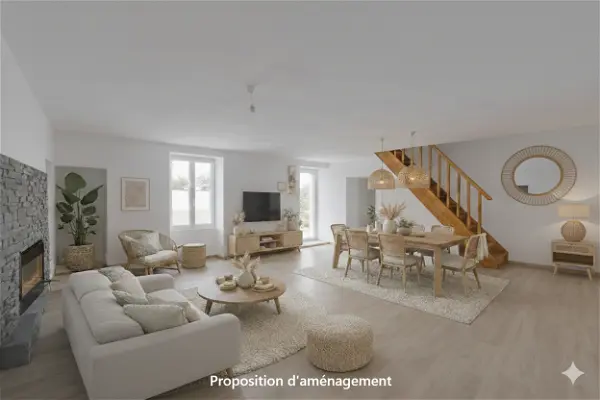 Achat maison 7 pièces - 205m² à Vouzailles (86170)