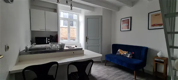 Location appartement 1 pièce - 16.98m² à Armentières (59280)