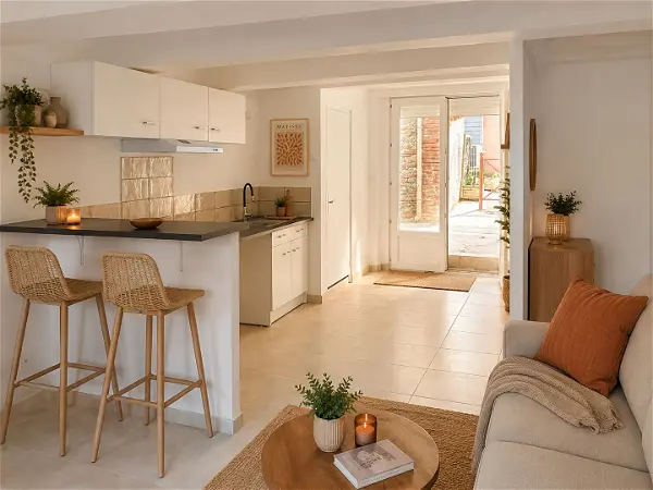 Location maison 3 pièces - 46.43m² à Baho (66540)