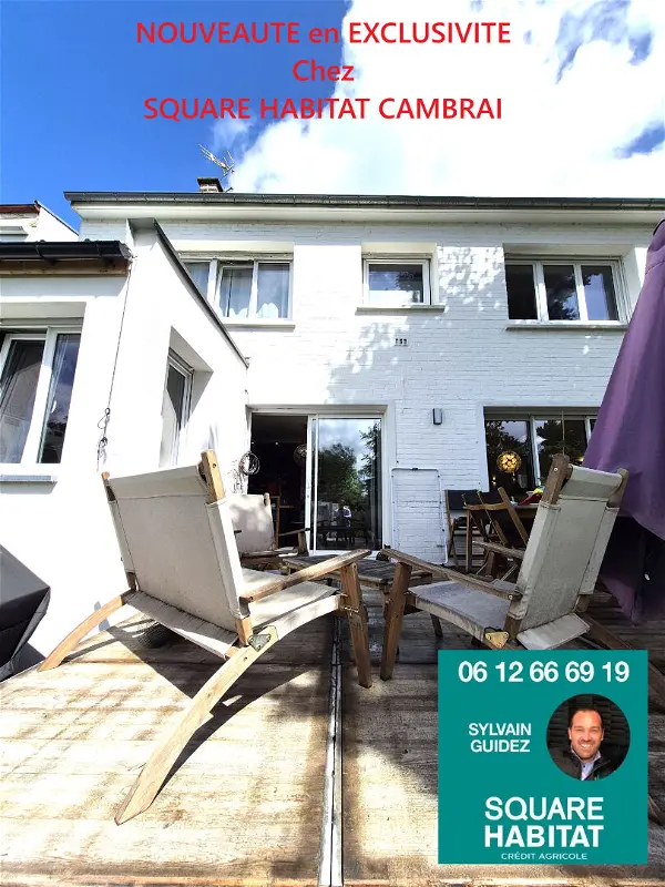 Maison à vendre - CAMBRAI, 8 pièces