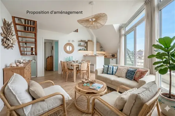 Achat appartement 3 pièces - 55.06m² à La turballe (44420)