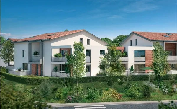 Location appartement 2 pièces - 42.59m² à Auzeville tolosane (31320)