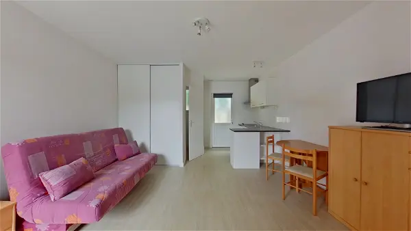 Location appartement 1 pièce - 22.04m² à Chatellerault (86100)