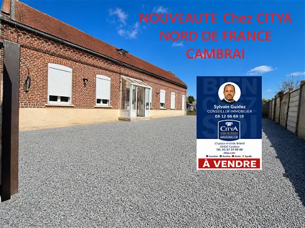 Maison à vendre - CAMBRAI, 6 pièces