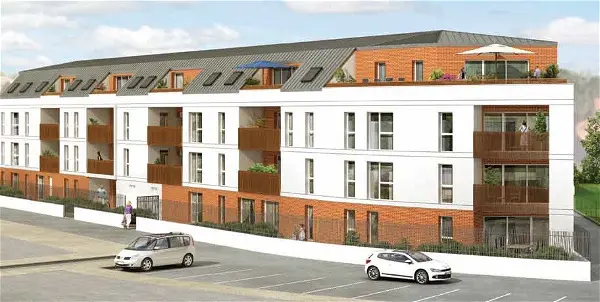 Appartement à louer - ST SEBASTIEN SUR LOIRE, 2 pièces