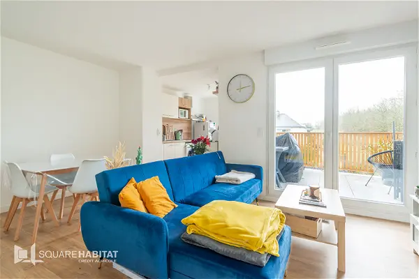 Achat appartement 3 pièces - 65.55m² à Saint herblain (44800)