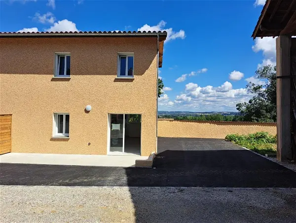 Location maison 4 pièces - 83.77m² à Saint-sorlin-de-vienne (38200)