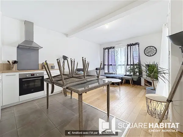 Location appartement 2 pièces - 44.94m² à Lorient (56100)
