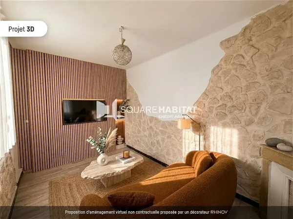Achat maison 2 pièces - 48.4m² à Beaucroissant (38140)