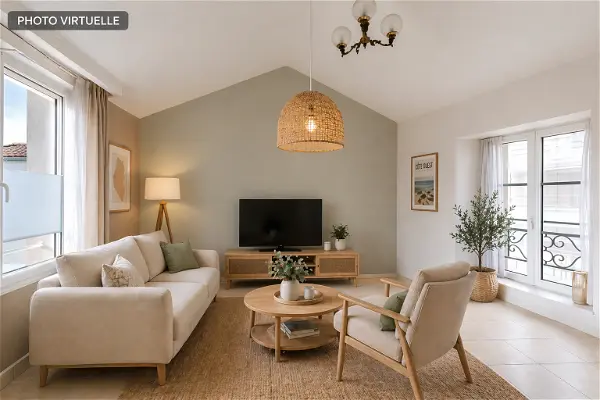 Appartement à vendre - SAINT GILLES CROIX DE VIE, 3 pièces