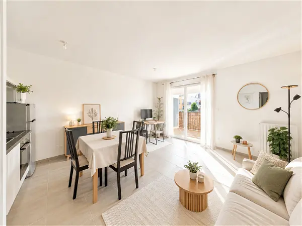 Appartement à vendre - LA RICHE, 2 pièces