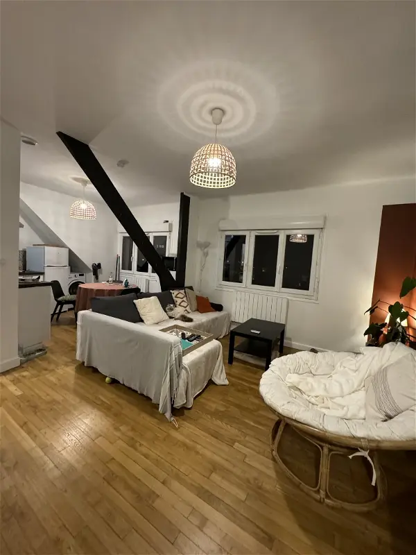 Location appartement 2 pièces - 40m² à St-brieuc (22000)