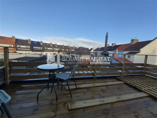 Location appartement 2 pièces - 41m² à Calais (62100)