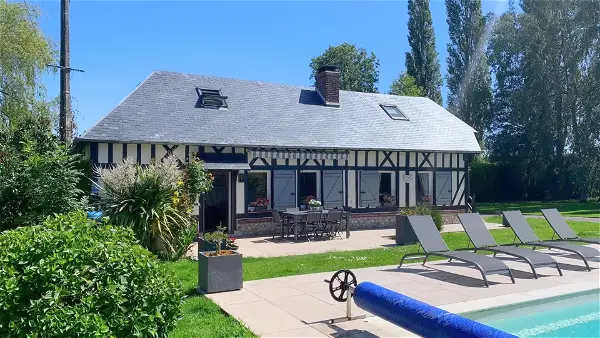 Maison à vendre - SAINT BENOIT D HEBERTOT, 6 pièces