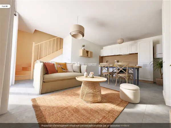 Achat appartement 3 pièces - 51.87m² à Gagnac sur garonne (31150)